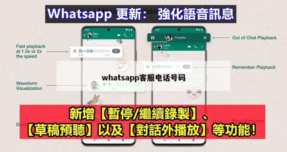 whatsapp客服电话号码